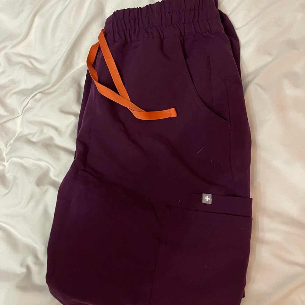 Figs Purple Jogger Pants